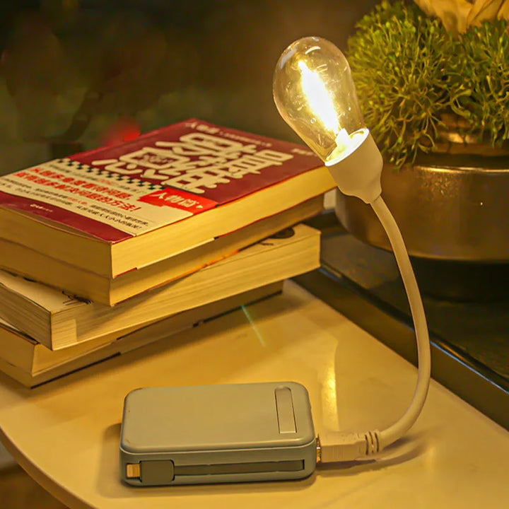 USB LED Rotating Night Light – Flexible Reading Light for On-the-Go | Bowlift