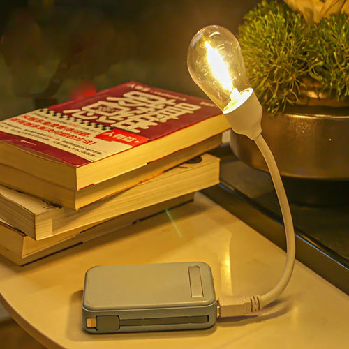 USB LED Rotating Night Light – Flexible Reading Light for On-the-Go | Bowlift