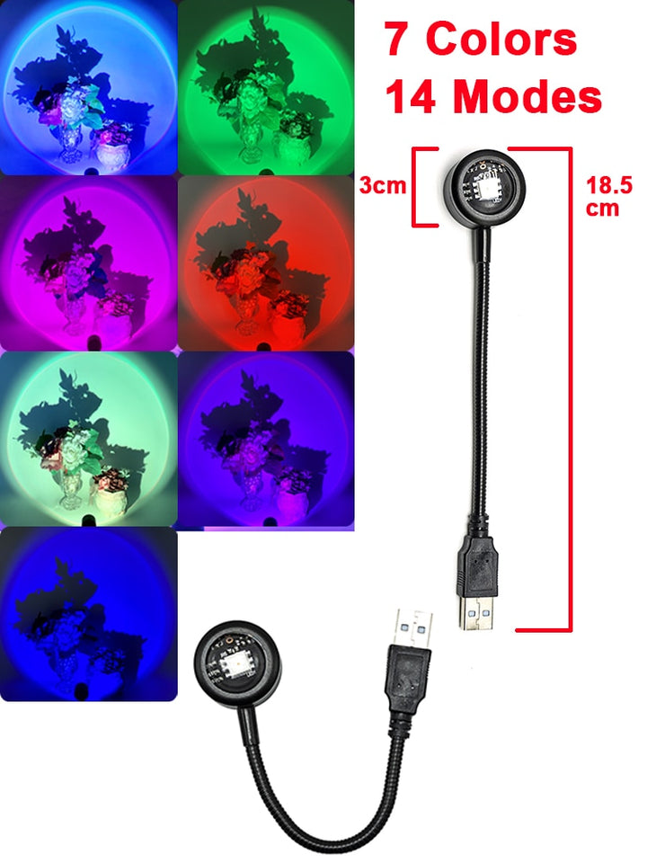 BowLift | Mini USB Sunset Night Lamp