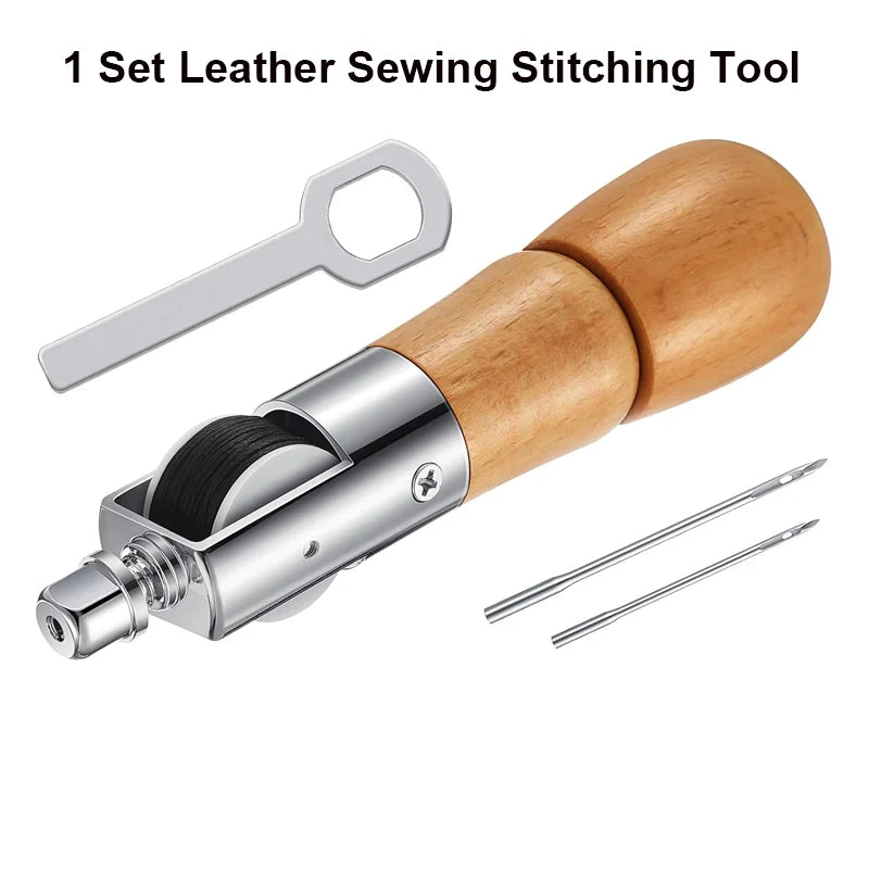BowLift | Leather Sewing Kit | Hand Sewing Machine & Accessories | Waxed Thread & Tools | For Leather Craft & Repairs