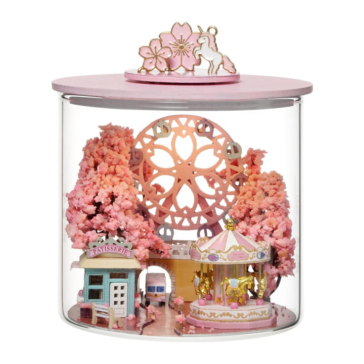BowLift | Mini Mansion Wooden Furnished Doll House