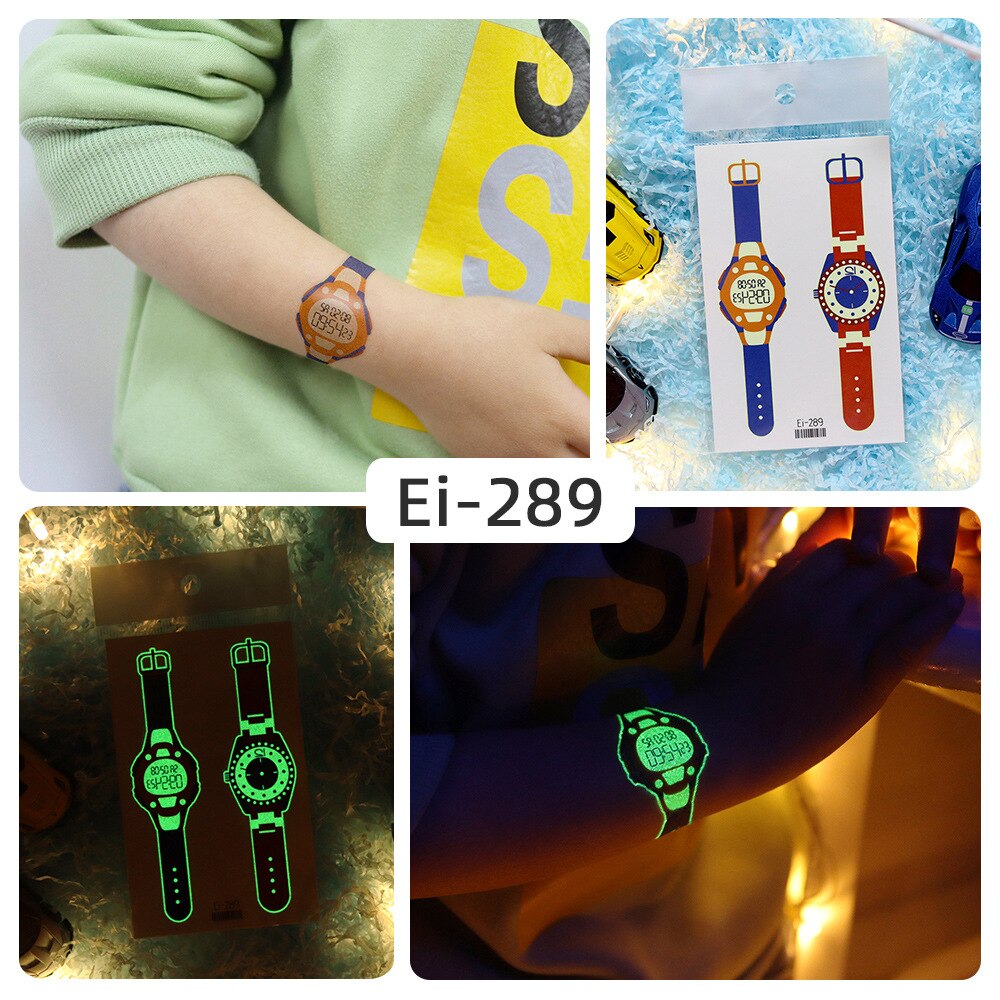 BowLift | Luminous Temporary Tattoo Watch Sticker