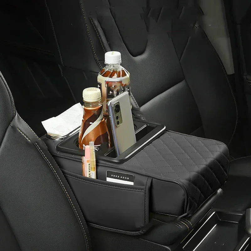 BowLift | Console Craft Multi-Pocket Car Armrest Pad