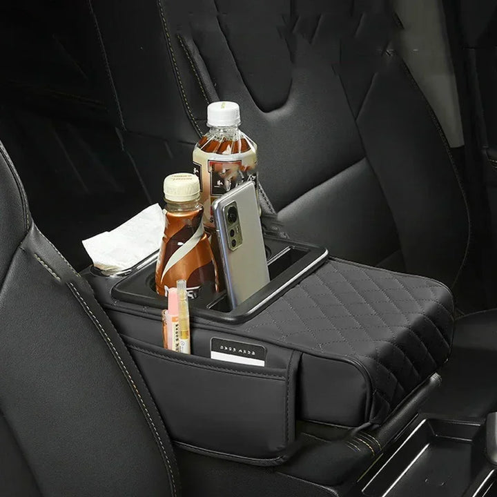 BowLift | Console Craft Multi-Pocket Car Armrest Pad