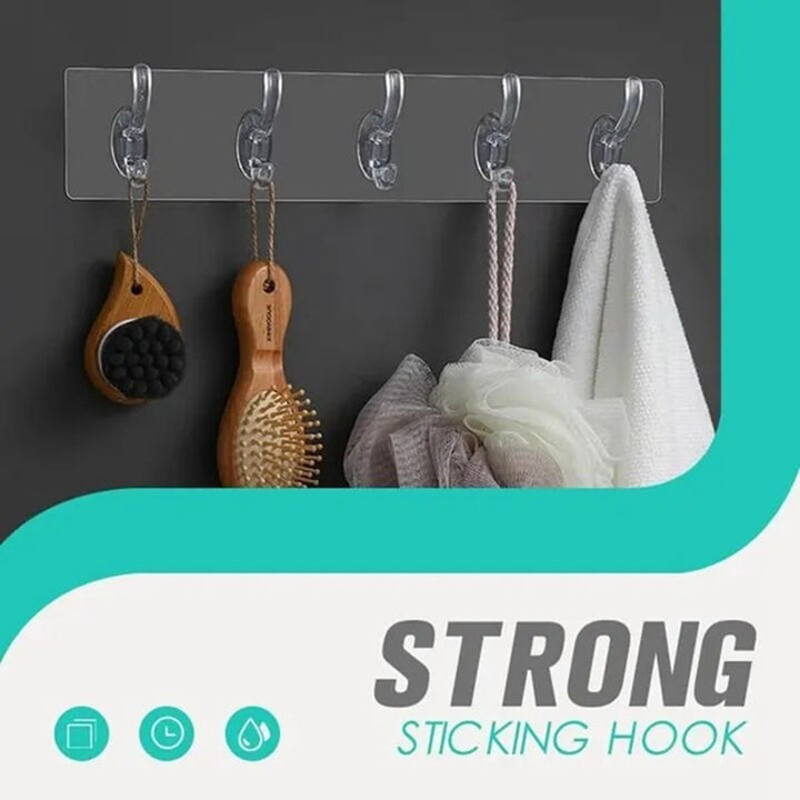 BowLift | Transparent Invisible Adhesive Simple Wall Hangers