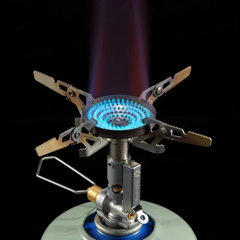BowLift | Mini Portable Camping Gas Stove with Adjustable Flame – Solen