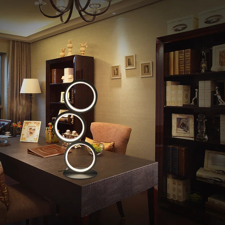 TricolorGlow – Adjustable Reading Lamp with Modern Design Bowlift