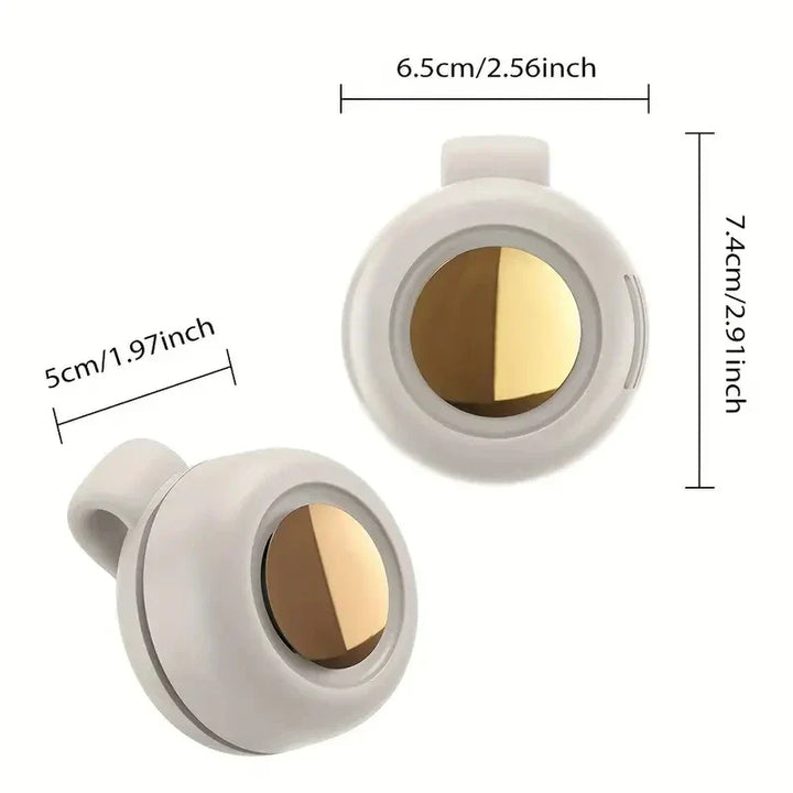 BowLift | BreezeClip Mini-Fan | Quiet, portable and 360° rotatable for kids and on the go