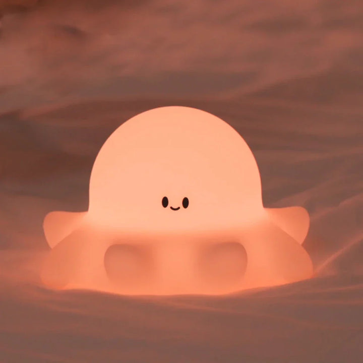 BowLift | LumiSoft LED Night Light | Soft Silicone | Extra Long Battery Life | USB Rechargeable