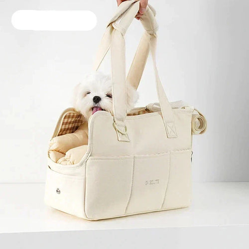 BowLift | LuxCarry - Stylish Travel Bag & Pet Carrier for Small Dogs and Cats