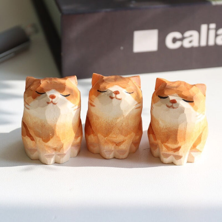 BowLift | Handmade Wooden Cute Pet Figurines