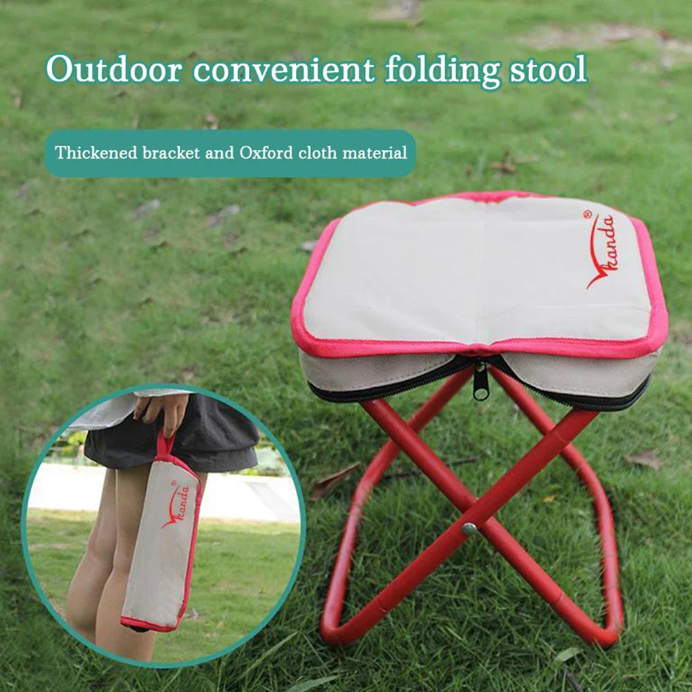 BowLift | Space-Saving Lightweight Stainless Steel Foldable  Stool