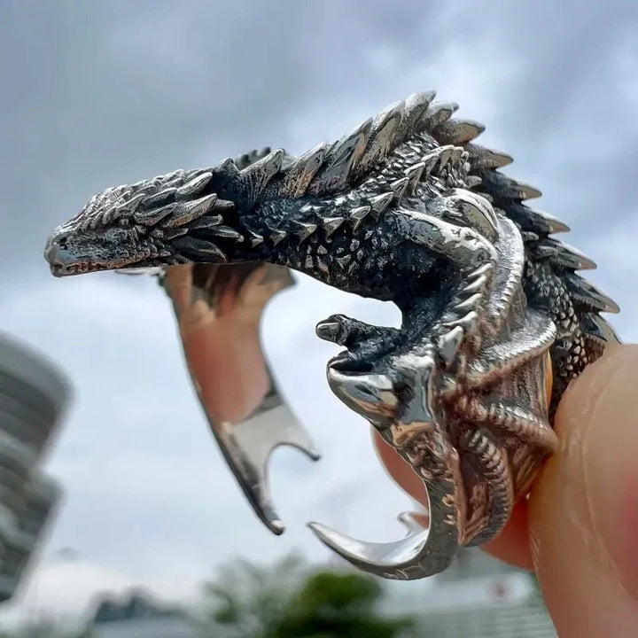 BowLift | Majestic Dragon Wing Open Ring