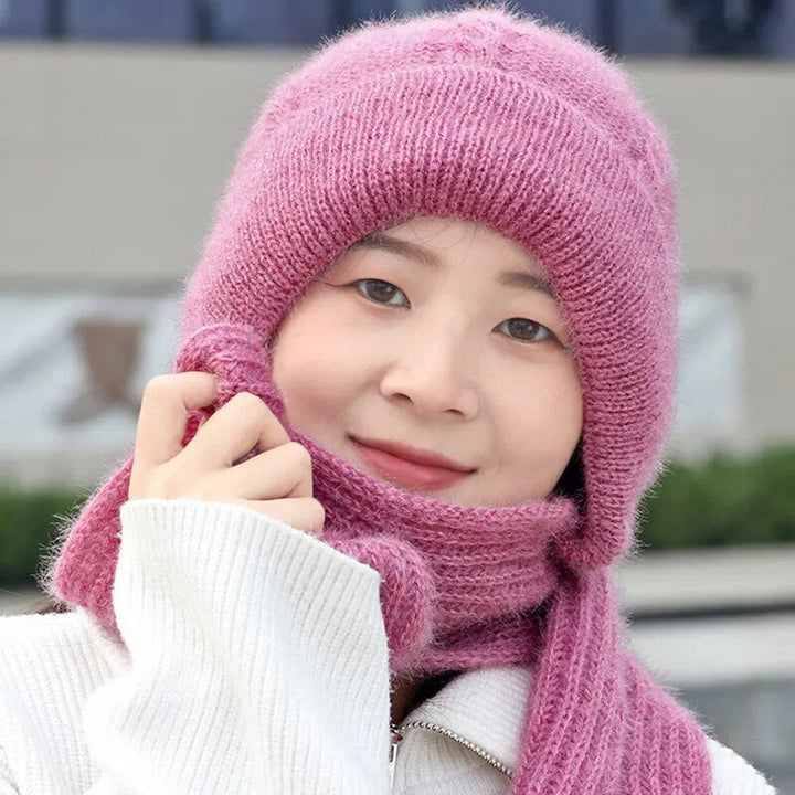 BowLift | Winter Protection Plush Hat Scarf