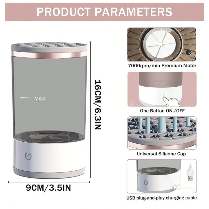 BowLift | Dustproof Fast USB Automatic Makeup Cleaner