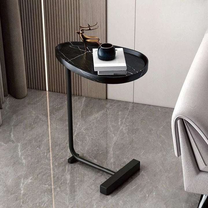 BowLift | C-Shaped Mobile Side Table Ideal for Sofa or Bed