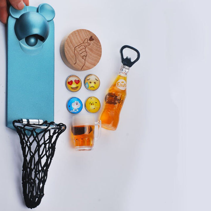BowLift | Fridge Magnetic Basketball Bottle Opener