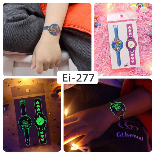 BowLift | Luminous Temporary Tattoo Watch Sticker