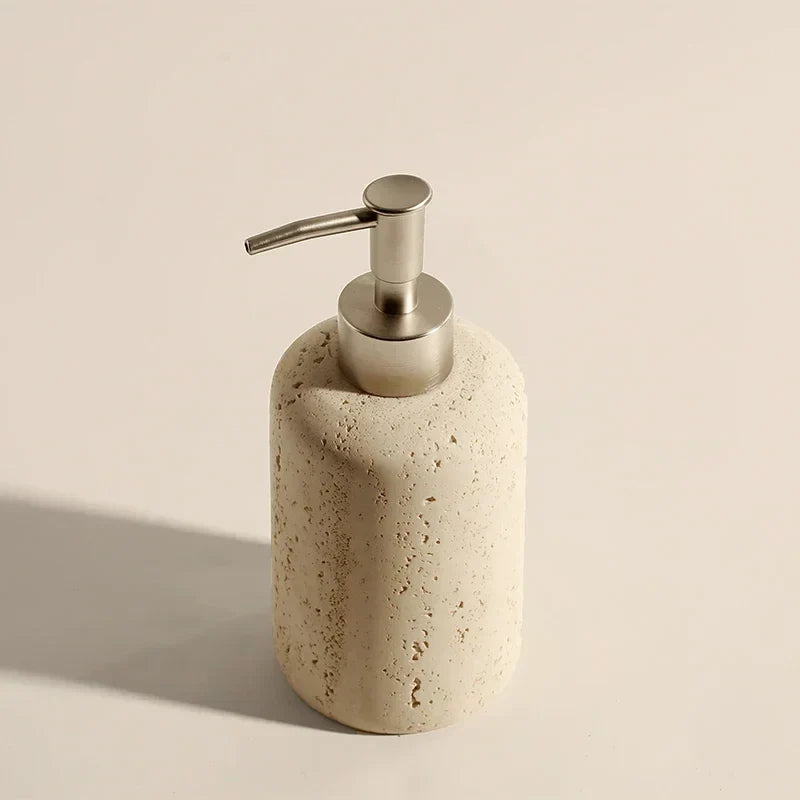 AureliaStone Luxury Bath Set made of limestone Bowlift