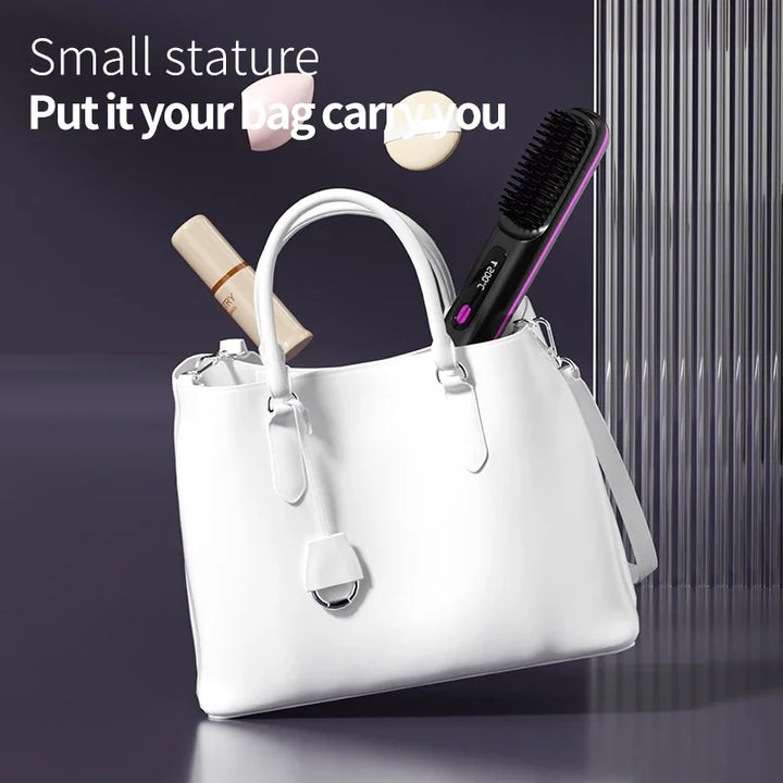 BowLift | Glissara | Cordless Hair Straightener | USB Charging Function & LCD Display | Ceramic & Ion Technology