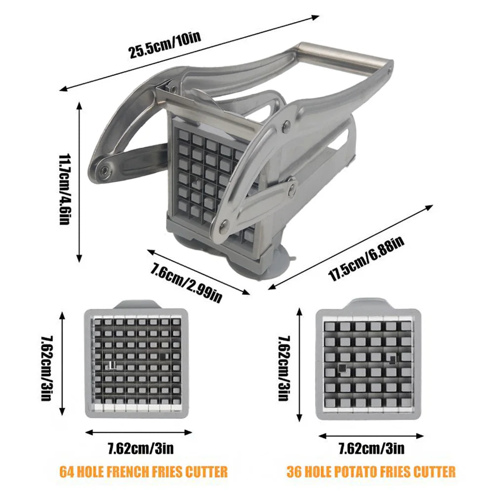 BowLift | Fritzo Vegetable Cutter - The Stylish Stainless Steel Cutter for Perfect Vegetables