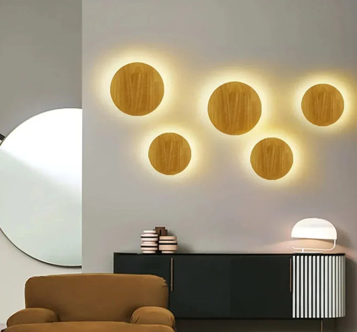 BowLift | ForestLite - Wooden Wall Lamp