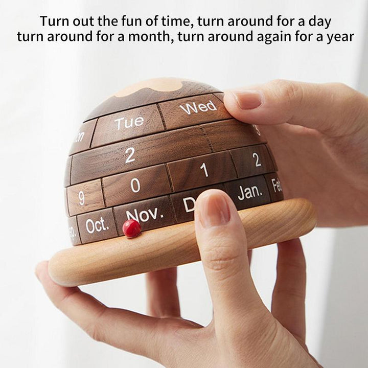BowLift | Unique Planet Wooden Table Calendar