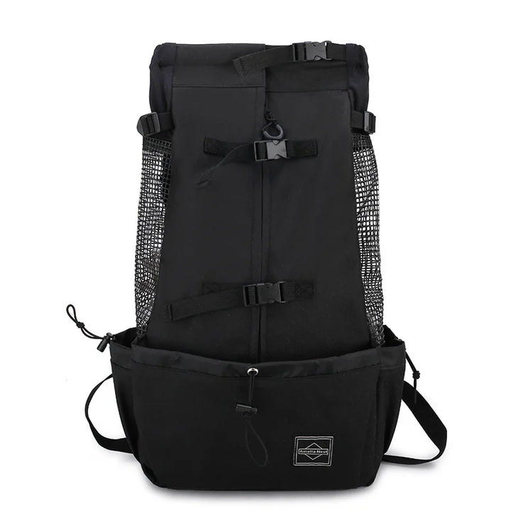 Dog backpack for outdoor & travel breathable Bowlift