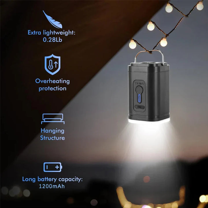 BowLift | AirBreezy Mini Air Pump | Ultra Compact & USB-C Rechargeable | 5 Nozzles | 200L/min Power