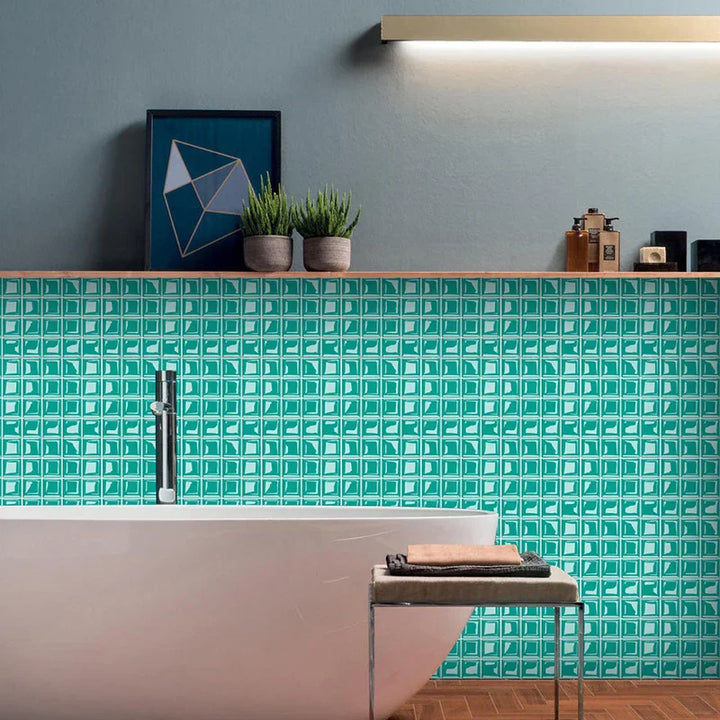DecoMosaic 3D Mosaic Wall Tile Stickers Bowlift