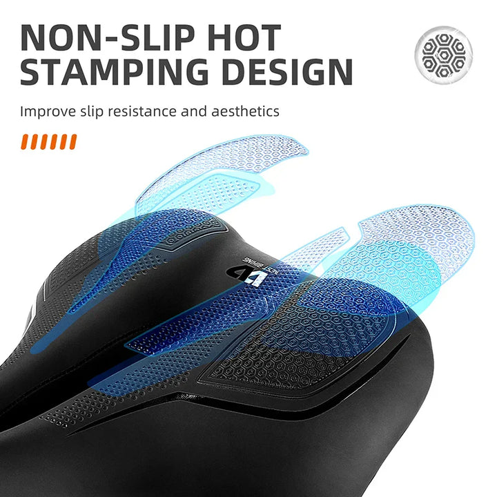 BowLift | High Elastic Shock Absorbing Bicycle Saddle – Waterproof and Breathable Comfortable Bike Seat for Mountain Biking and Road Cycling