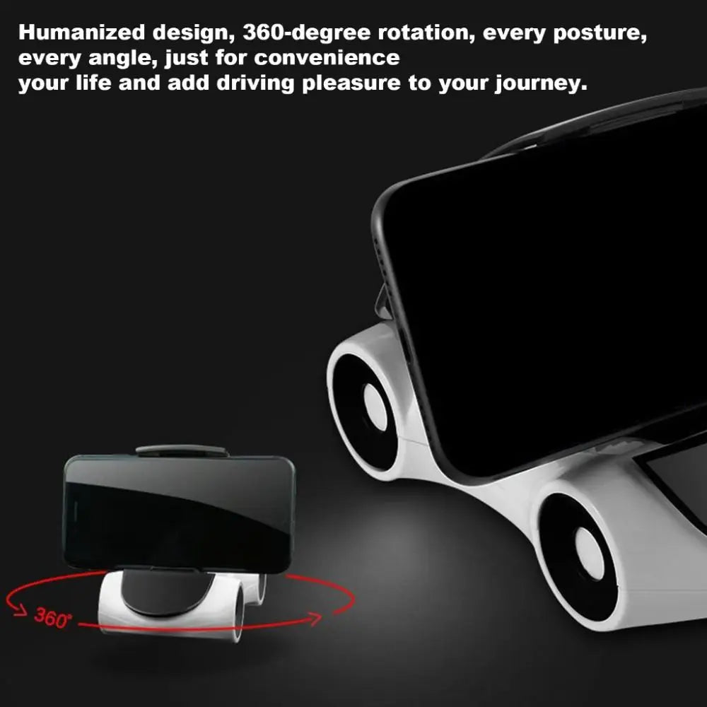 BowLift | Futuristic Car Rotating Phone Holder Stand