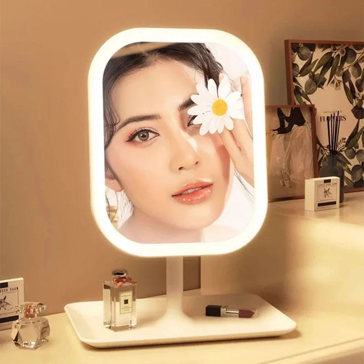 BowLift | LED Makeup Mirror Lumiéra | 3 Light Colors | Touch Control | Modern Design
