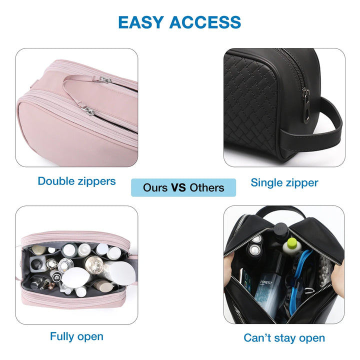 BowLift | Kosmetixo Waterproof Cosmetic Bag for Women & Men | Lightweight Toiletry Bag  | Travel Accessories for Toiletries & Make-up | Unisex Travel Organizer