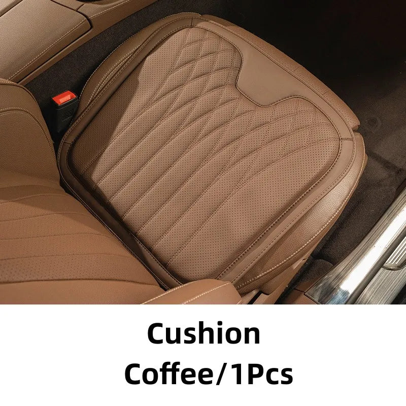 BowLift | Leather Breathable Comfy Premium Car Seat Cushion