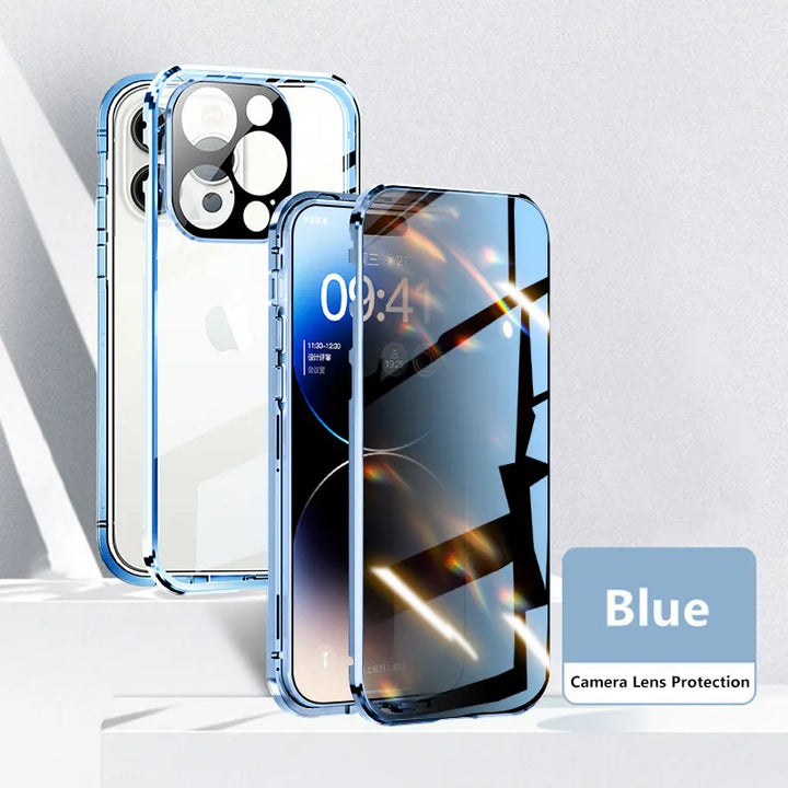 BowLift | Invisible Shield Full Cover Anti-Peep Privacy  Magnetic Phone Case