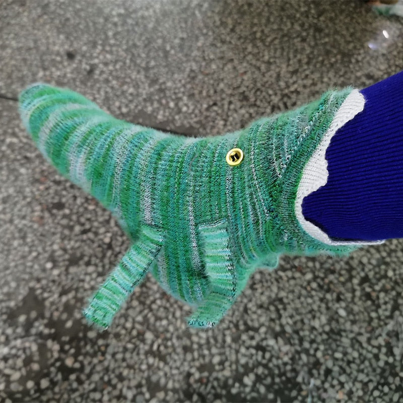 BowLift | Crocodile Bite Knitted Socks