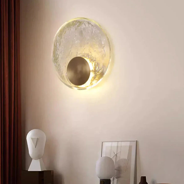 CrystalLuxe - Elegant LED Crystal Wall Lamp Bowlift