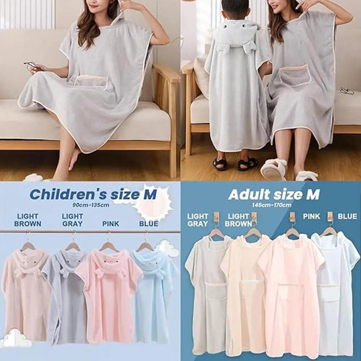 BowLift | Soft Cozy Women Hooded Robe