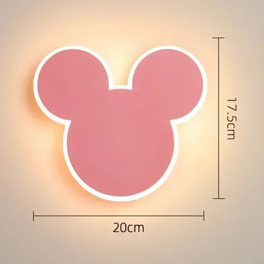PinkRabbit - Playful LED Wall Lamp for Children's Room Bowlift