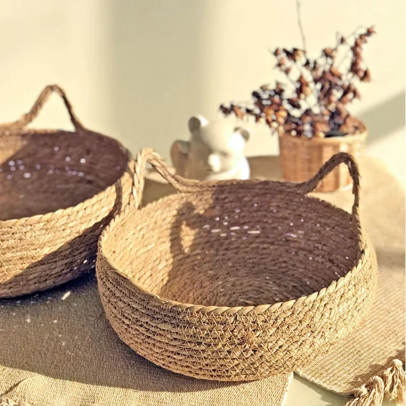 Rattan cat bed handwoven & washable Bowlift