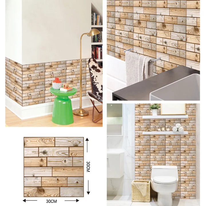 BowLift | 3D Wall Brick Pattern Decal