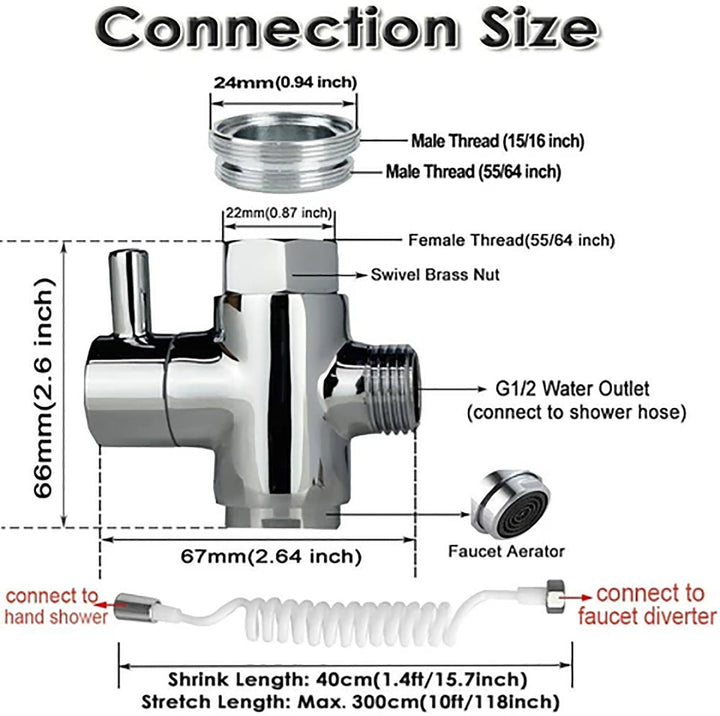 BowLift | All-in-One Easy Clean Adjustable Bathroom Set