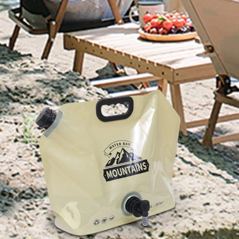 BowLift | HydraPakx Foldable Water Carry Bag 8 L | With Handle & Spout | For Camping, Hiking & Outdoor