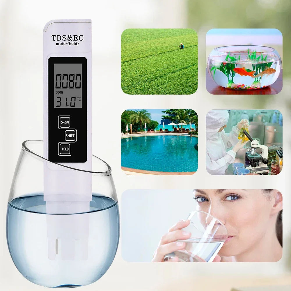 BowLift | PH & ES Digital Water Quality Tester