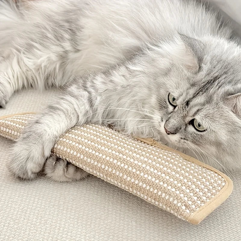 Scratching pillow for cats with catnip durable and sturdy Bowlift