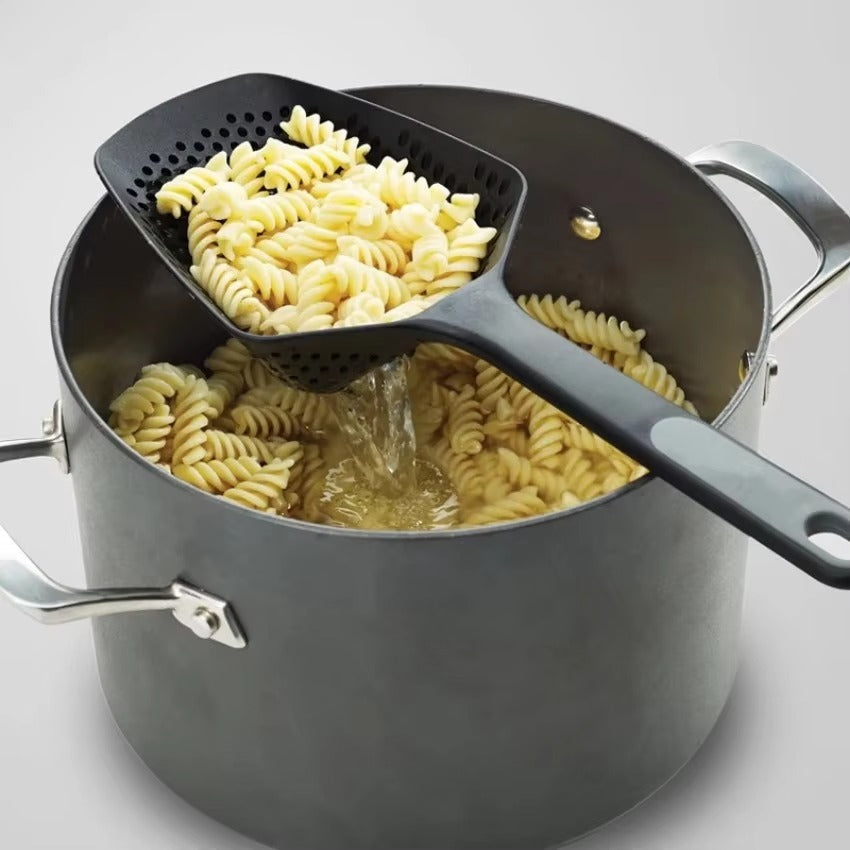 BowLift | Large PP Kitchen Spoon for Draining and Serving - EasyDrain