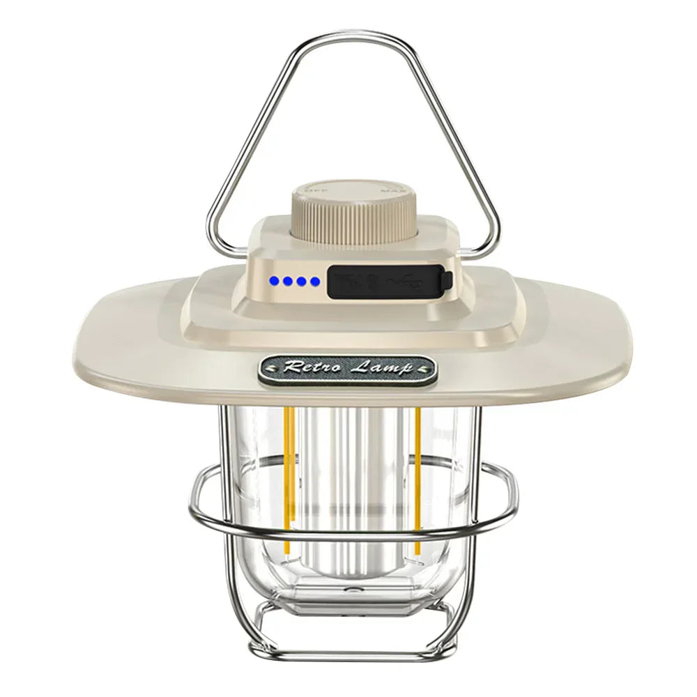 BowLift | Retro Rechargeable LED Camping Lantern - NostalgiaGlow