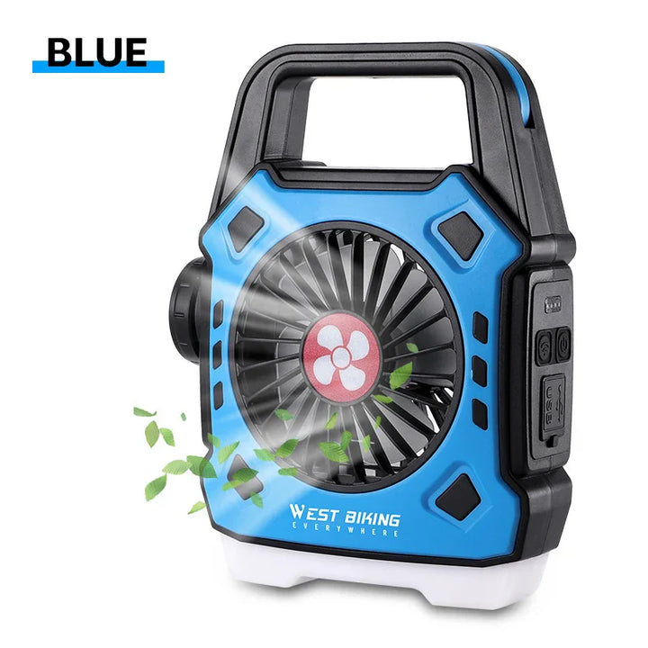 BowLift | Multifunctional Adventure Cooling Fan Light
