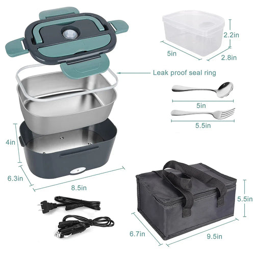 BowLift | 3in1 Electric Heat Fast Portable Meal Warmer Box